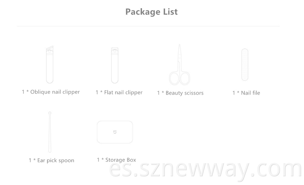 Xiaomi Mijia Nail Clippers